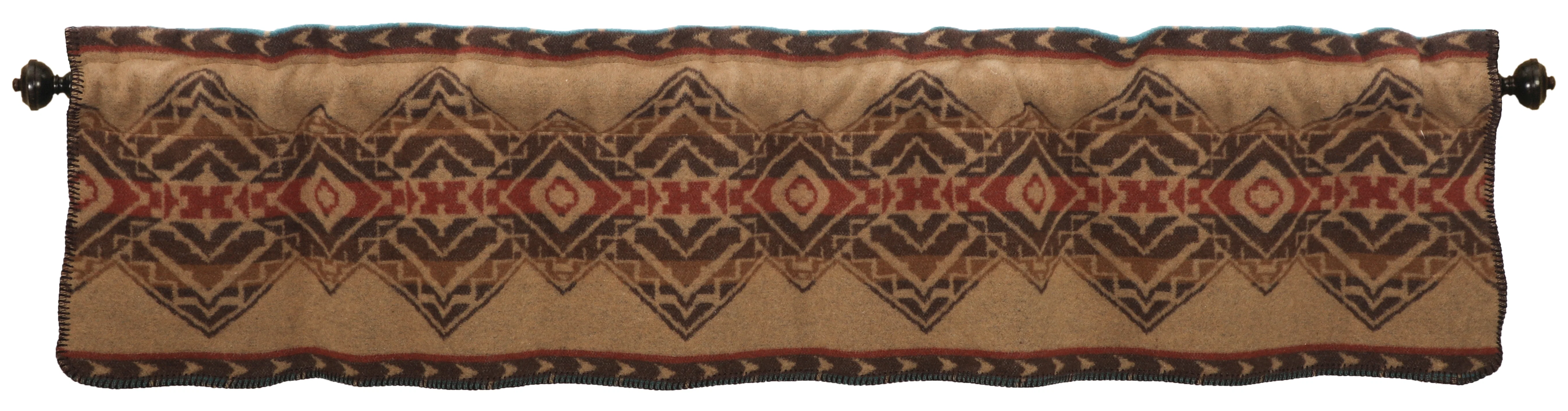 Carefully Designed Bison Ridge III Valance Versatile