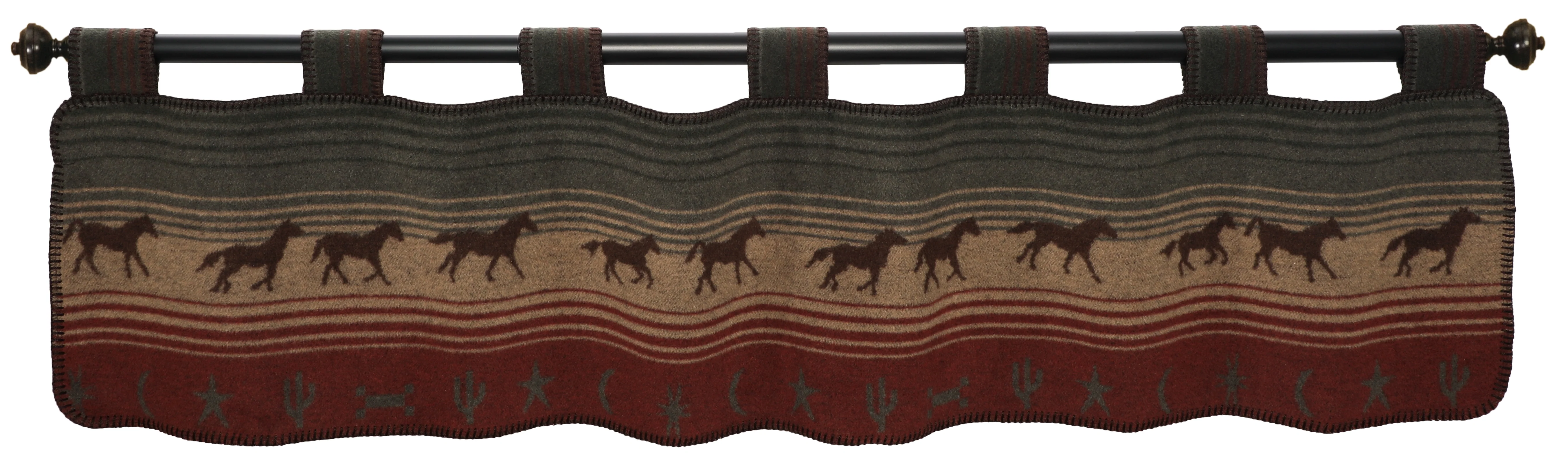 Natural Mustang Canyon III Valance Secure