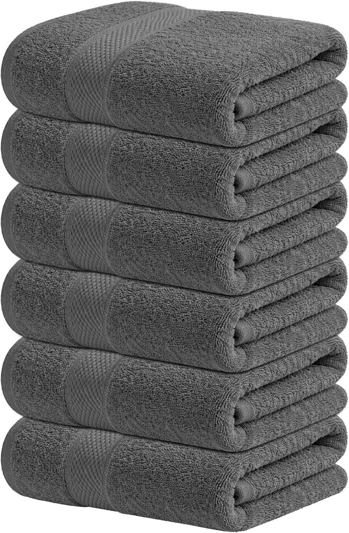 Dependable Infinitee Xclusives Dark Grey Hand Towels Clean