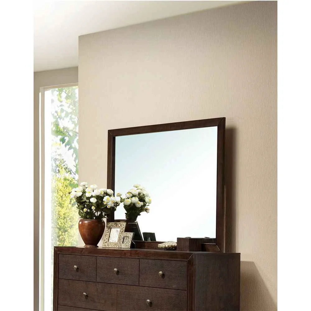 Contemporary Madison – Mirror – Espresso Casual