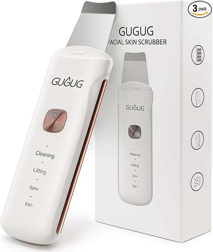 Elite GUGUG Skin Scrubber 4-in-1 Waterproof Facial Spatula Genuine