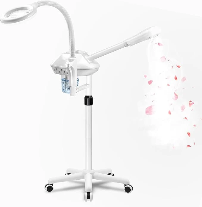Luxury Professional Facial Steamer for Deep Hydration 2in1 Ozone Face Steamer High-Quality