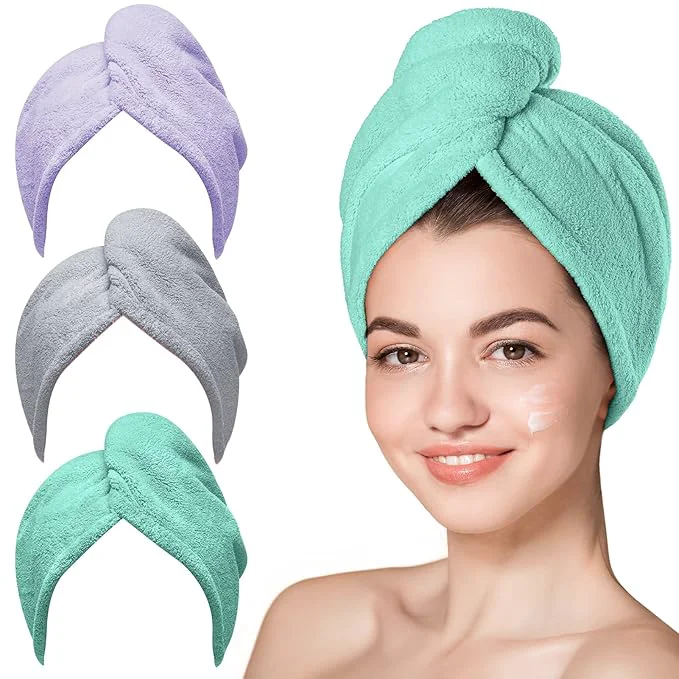 Pure Hicober Microfiber Hair Towel Hair Turbans Original