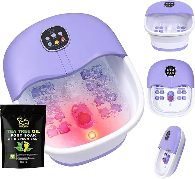 Certified Collapsible Foot Spa Bath Massager High-Performance