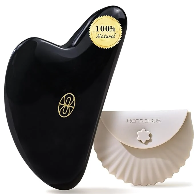User-Friendly Rena Chris Gua Sha Facial Tools Manual Massage Tool Luxury