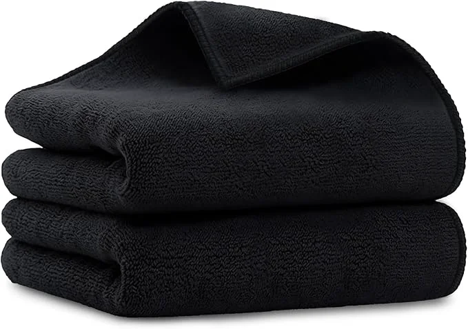 Powerful UNIMADE Salon Towels 2 Pack Microfiber Barber Towels Bulk Hair-Drying Cloth Pure