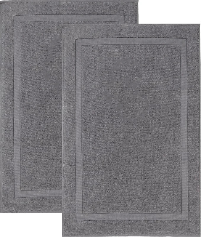 Expertly Made Bumble Towels Bliss Luxury 2 Pack Banded Bath Mats Optimized