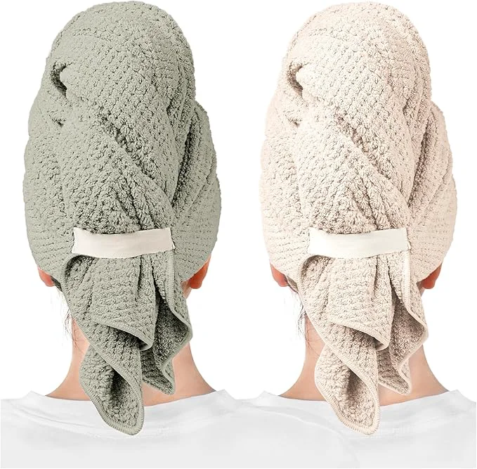 User-Friendly ROLSHOL 2 Packs Large Microfiber Hair Towels Specialty