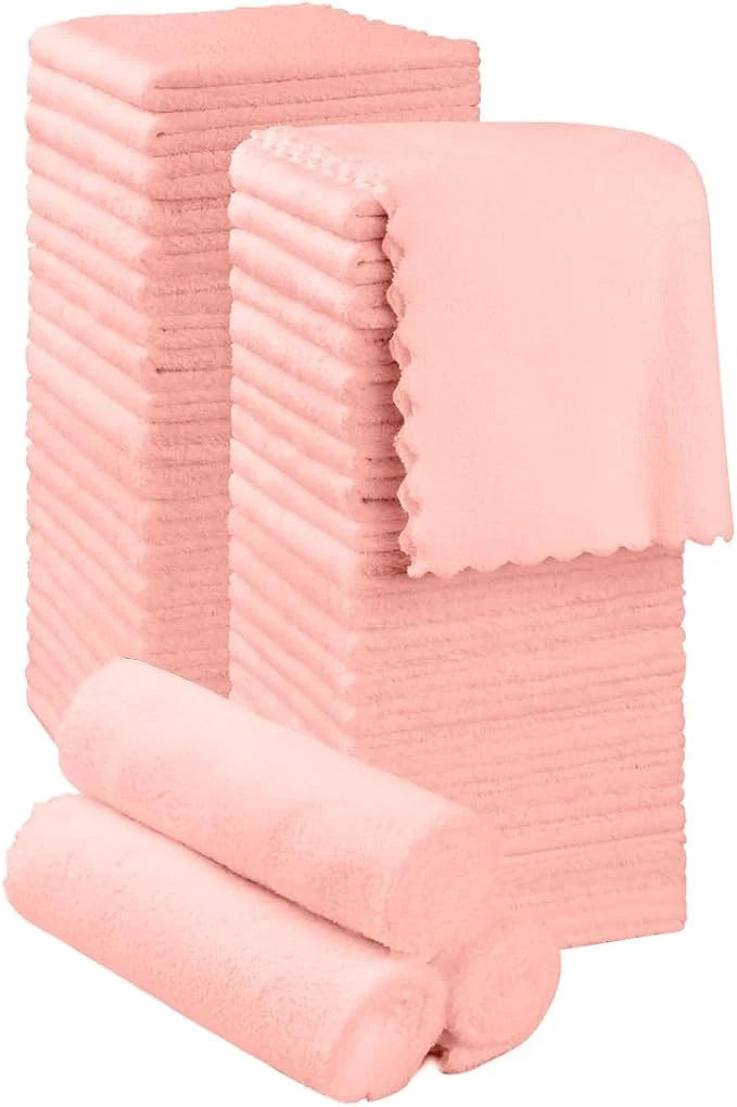 Verified Orighty Ultra Soft Washcloths 48 Pack Premium Microfiber Towel Sets 12 x 12 Consistent