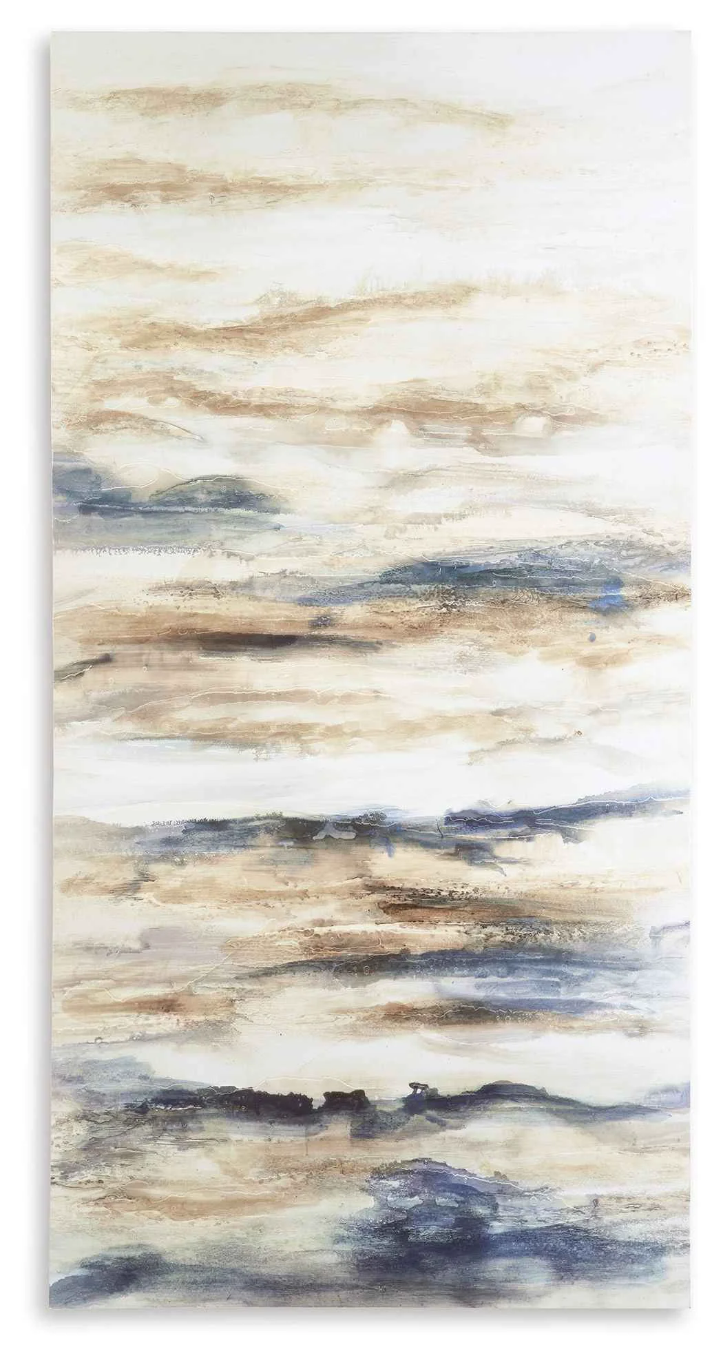 Powerful Joely – Wall Art – Blue Tan Lightweight