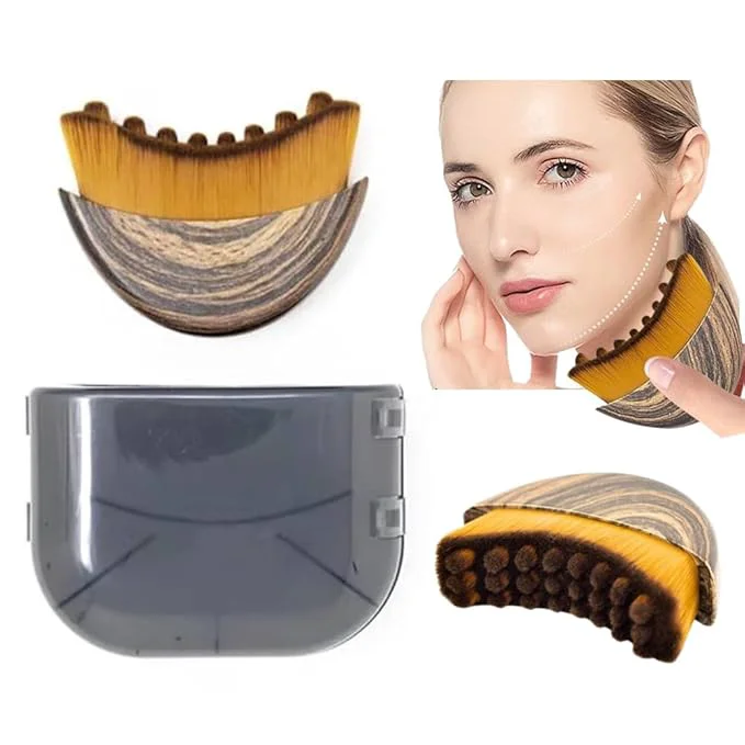 Trusted 1 2 PCS Lymphatic Contour Face Brush Reliable