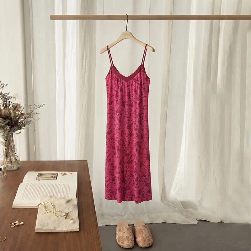 Premium Ownkoti Rose Vine amp Floral Cotton House Dress Consistent
