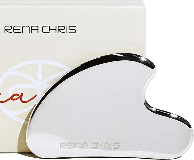 Soft Rena Chris Gua Sha Facial Tools Stainless Steel Guasha Tool Efficient