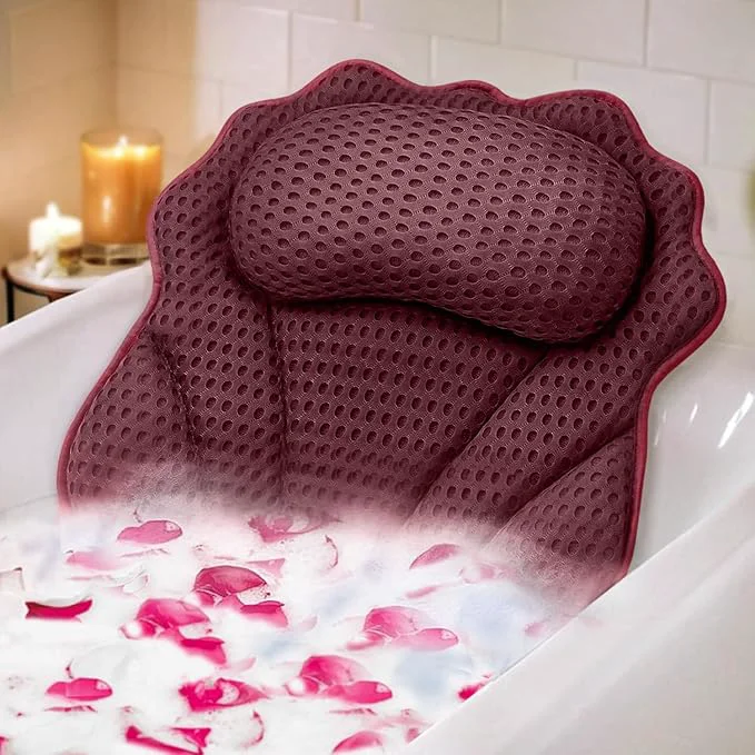 Original Bath Pillow RUVINCE Ergonomic Luxury Bathtub Pillow
