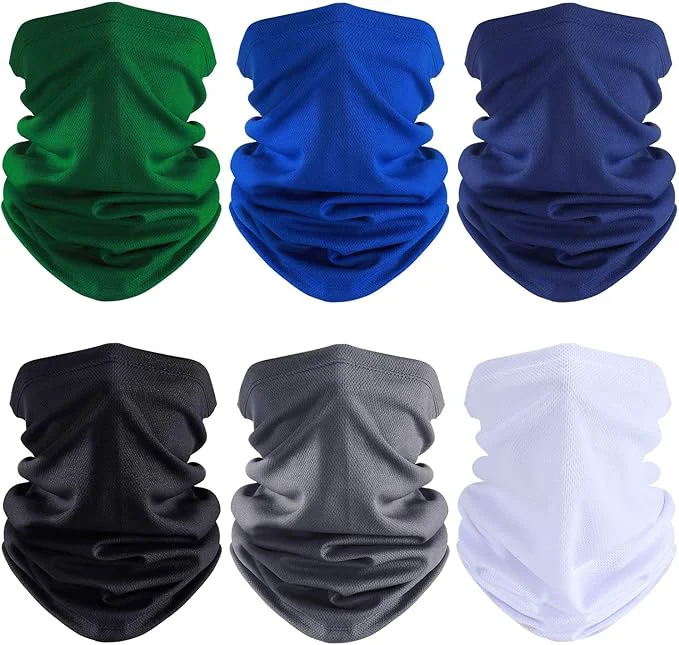 World-Class Geyoga 6 Pieces Summer UV Protection Cooling Neck Gaiter Face Clothing Neck Verified
