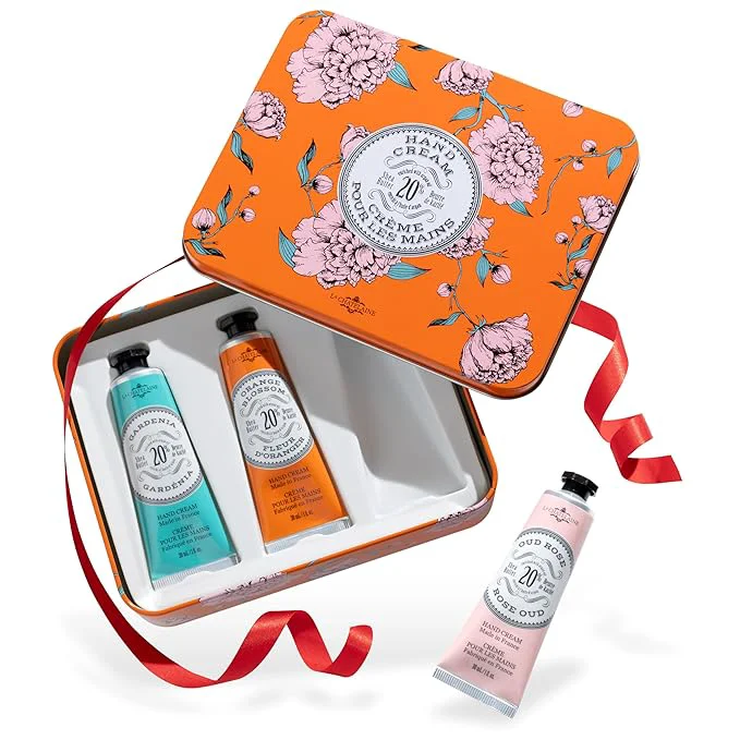 Healthy La Chatelaine Hand Cream Trio Tin Gifts Trendy