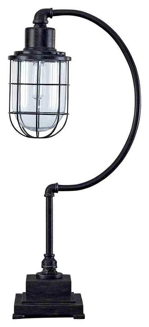 First-Class Jae – Metal Desk Lamp – Antique Black Exceptional