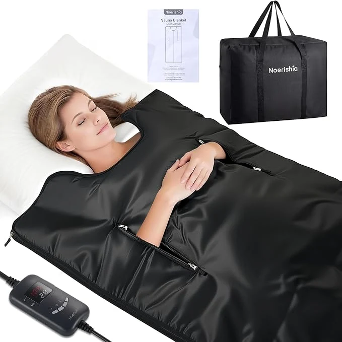 Natural Portable Sauna Blanket for Home Full Body Heating Wrap for Relaxation and Detox Trendy
