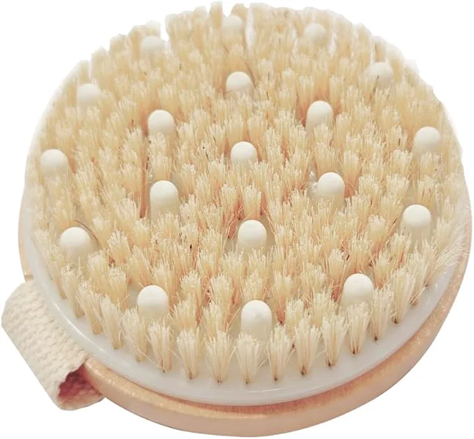 Effective Bamboo Dry Body Brush Shower Brushing Removes Dry Skin Exclusive