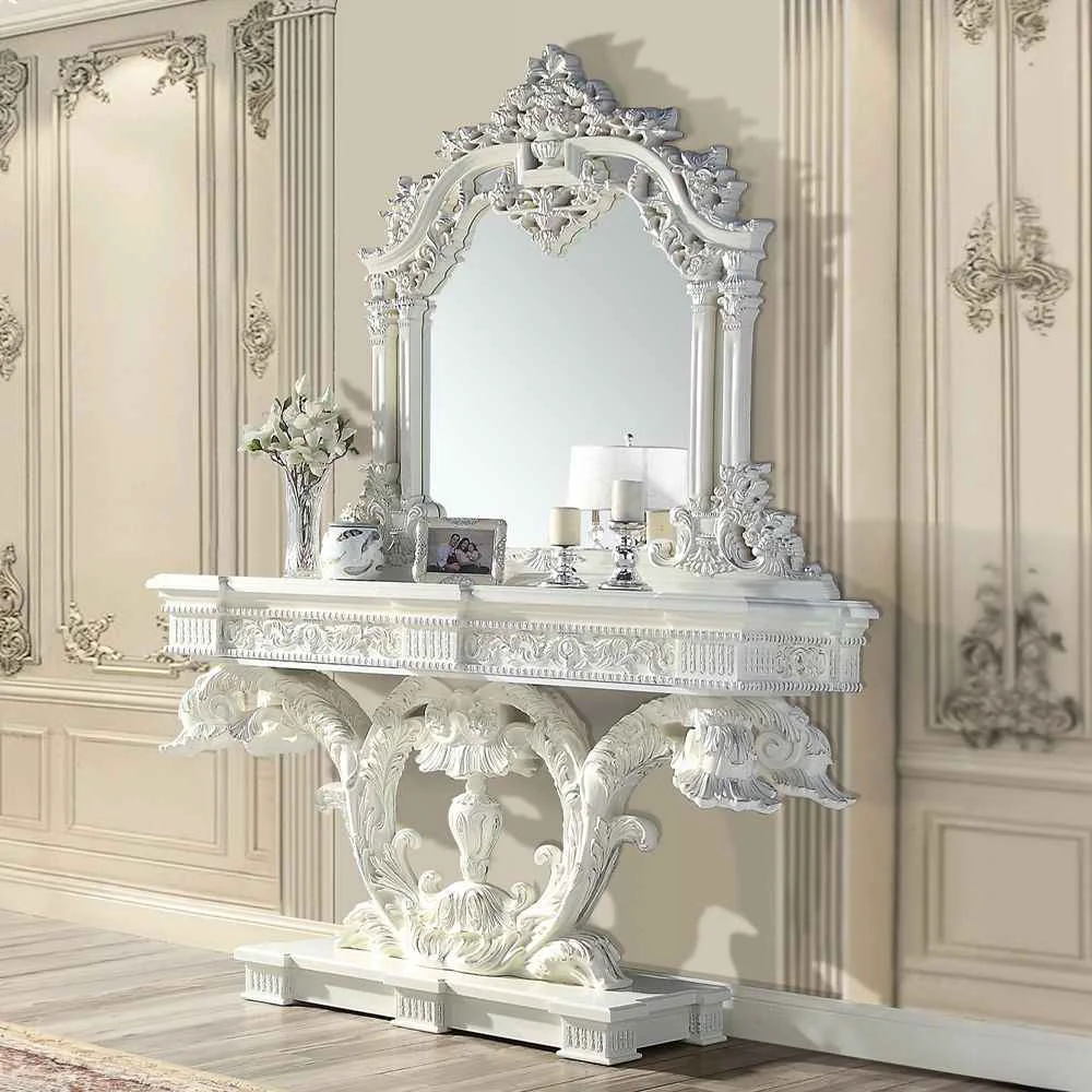 Effective Vanaheim – Sofa Table – Antique White Secure