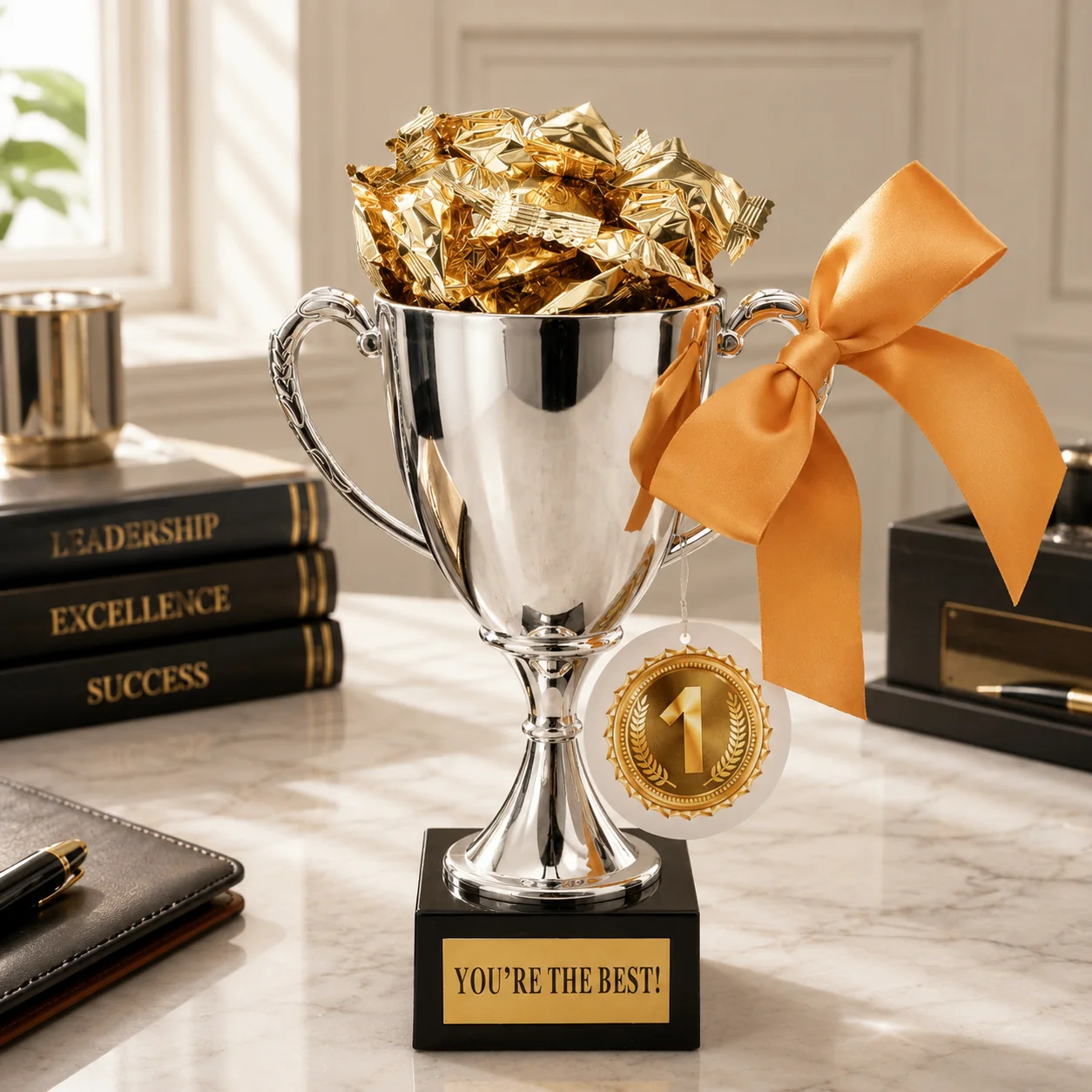 Powerful You 39 re 1 Gift Basket Recyclable