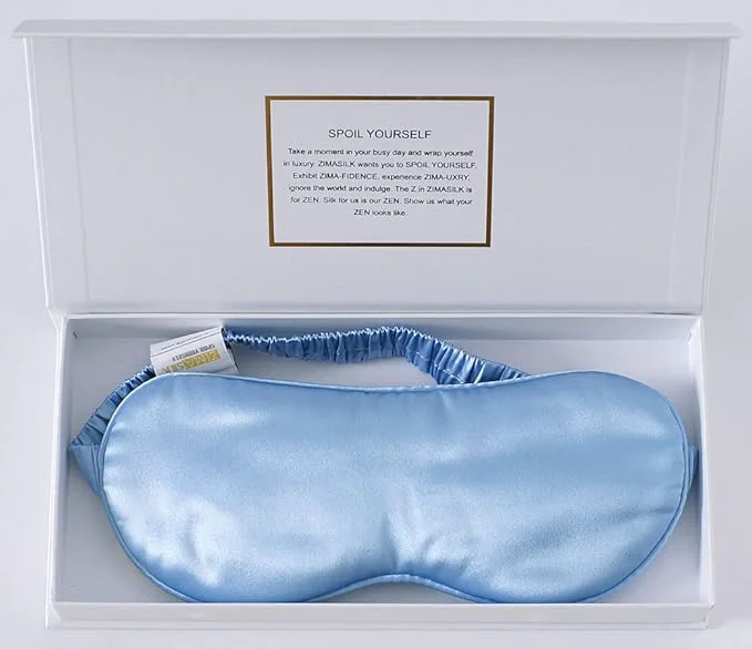 Consistent ZIMASILK Adjustable 22 Momme Mulberry Silk Sleep Mask Classic