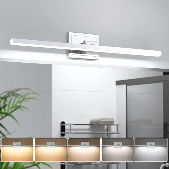 Genuine VOLISUN Modern Bathroom Vanity Light 31.5 inch 18W Dimmable 5CCT Led Bathroom Contemporary