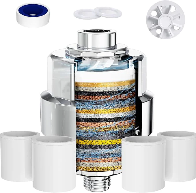 Convenient Shower Filter EMBATHER 20 Stage Shower Head Filter Classic