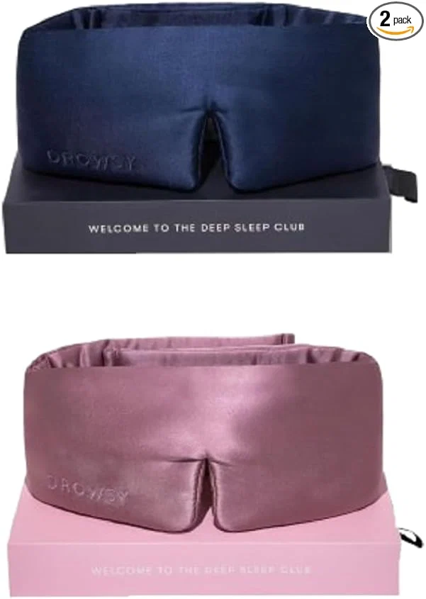 Detailed DROWSY Silk Sleep Mask Set Specialty