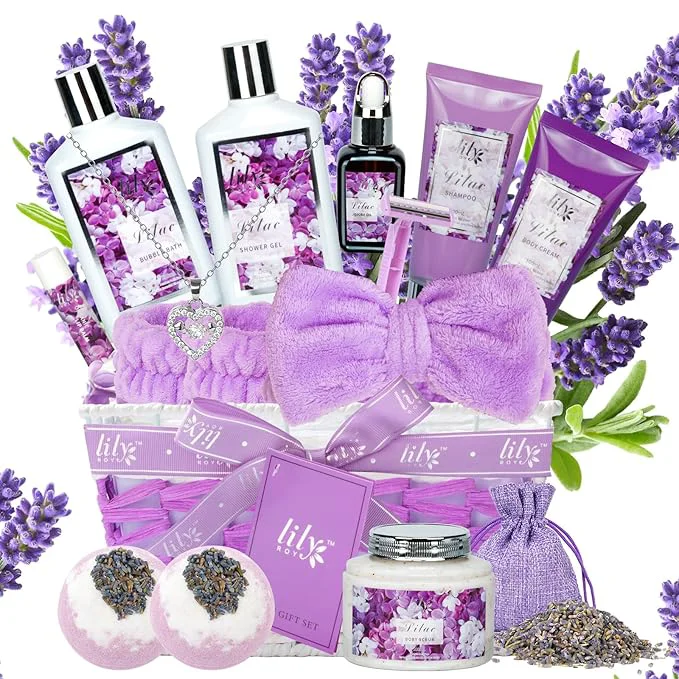 Expertly Made Mothers Day Gifts for Mom Gifts for Women Spa Gift Basket for Women 17-Piece Authentic