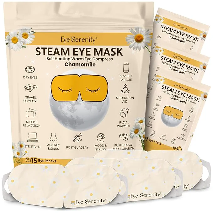 Exceptional Lure Essentials Steam Eye Mask Heated Eye Mask Self Heating Warm Compress Secure
