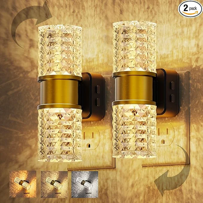 Superior L LOHAS LED Night Light Modern Night Lights Plug into Wall 2 Pack Elegant