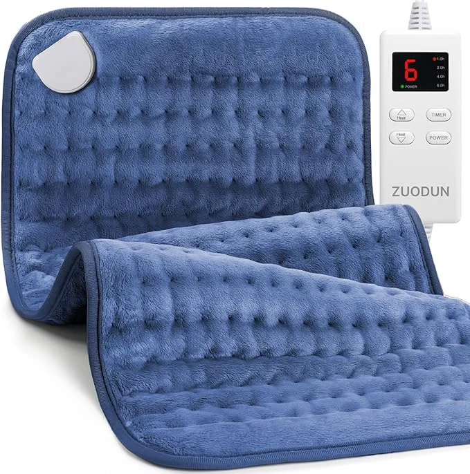 Safe Blue Heating Pad Christmas Mothers Day Birthday Gifts Flexible