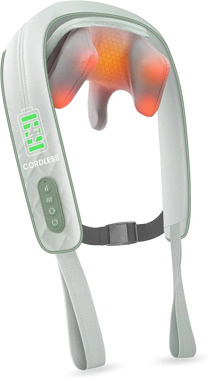 Modern Snailax Cordless Shiatsu Neck Massager Stylish