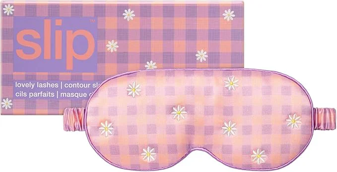 Durable slip Pure Silk Contour Sleep Mask Protect Your Delicate Lashes Next-Generation