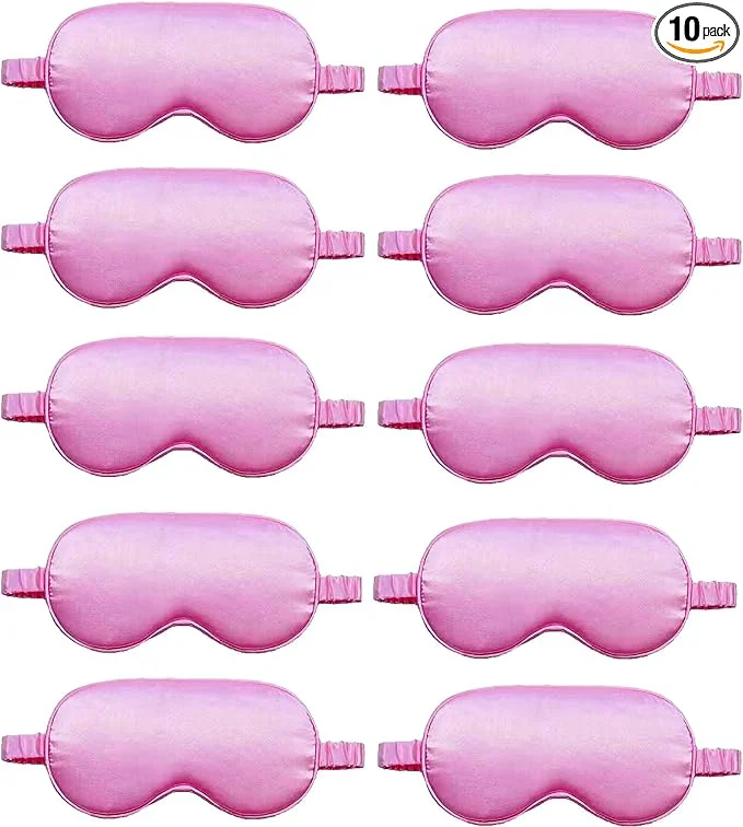 Natural 10 Pack Sleep Mask Silk Eye Mask Artisan