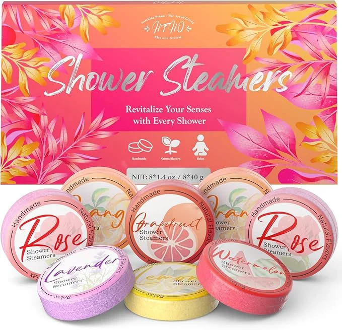 Safe Shower Steamers Aromatherapy 8 Pack Authentic