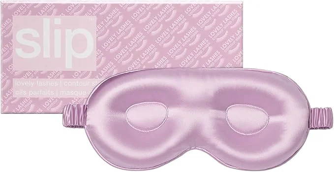 Relaxed slip Pure Silk Contour Sleep Mask Protect Your Delicate Lashes Crafted