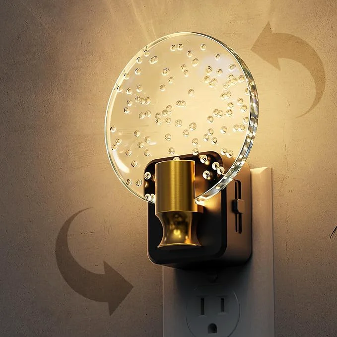 Original Design L LOHAS LED Night Lights Plug into Wall Dusk to Dawn Sensor 3000K Soft White Trendy