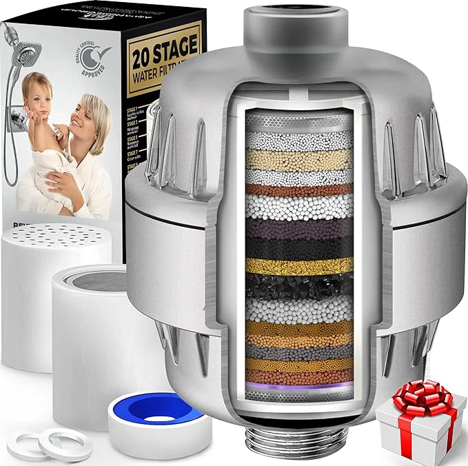 Stylish AquaHomeGroup 20 Stage Shower Filter Comfortable