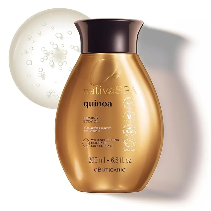 Unique Nativa SPA by O Boticario Quinoa Hydrating Body Oil Soft and Healthy Skin Classic