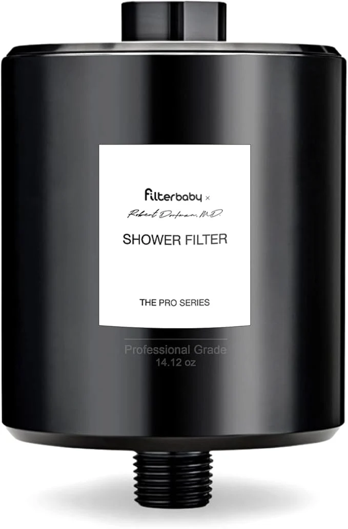 Fashionable Filterbaby All-Metal Shower Filter Pro Fine