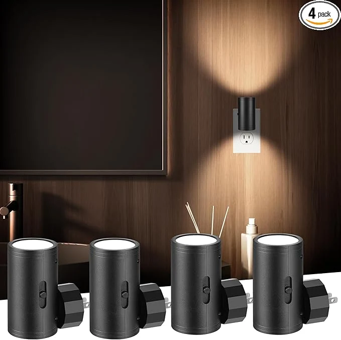 Next-Generation TSEXES LED Night Lights Plug into Wall Dusk to Dawn Sensor Night Light High-End