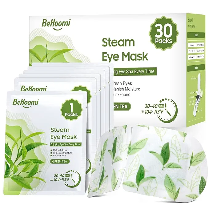 Expertly Made BeHoomi 30Packs Steam Eye Mask Heated Eye Mask Warm Compress Selected