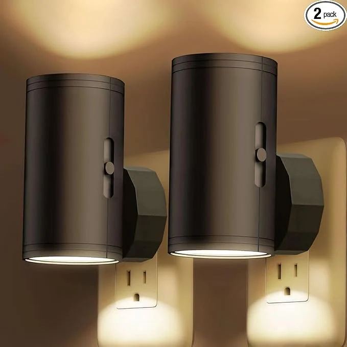 Smart TSEXES LED Night Light Plug in Night Lights Plug into Wall Dusk to Dawn Sensor Solid