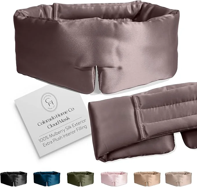 Fast Colorado Home Co Cozy Silk Eye Mask Comfortable