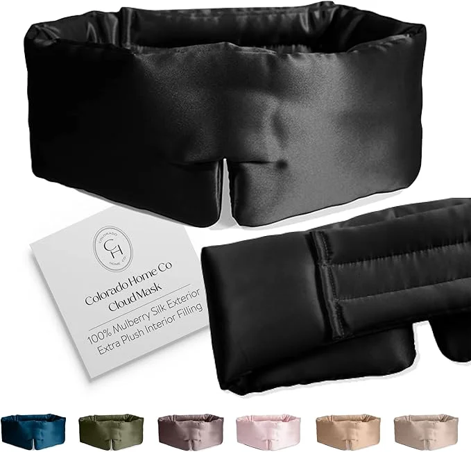 Reusable SUNDAYSILKS™ Adjustable Silk Sleep Mask Carefully Designed