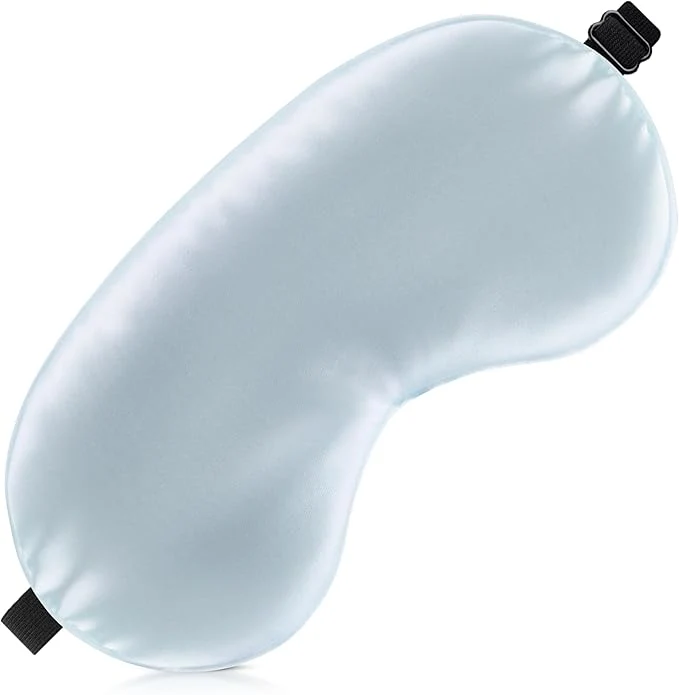 Minimalist Sleep Mask Silk Eye Mask for Men Sleeping Mask Adjustable Elastic Strap for Optimized