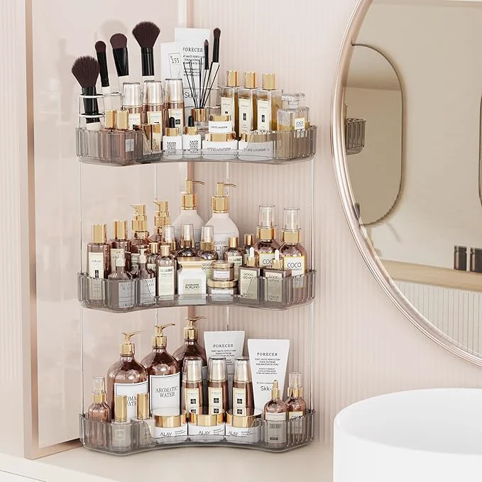 Sustainable Asayuee 3-Tier Corner Bathroom Counter Organizer Trendy