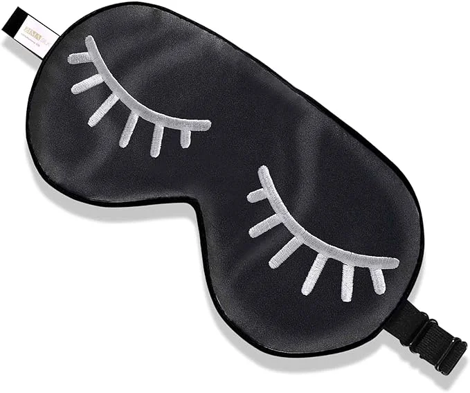 Reusable ZIMASILK Natural Silk Sleep Mask Blindfold Adjustable Super-Smooth Soft Pure